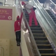 Illustration for article titled Swiss Olympic Skier Appears To Be An Escalator Wizard Or Some Shit